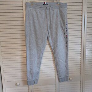 TOMMY HILFIGER LOGO SWEATPANTS GREY MEN'S XL